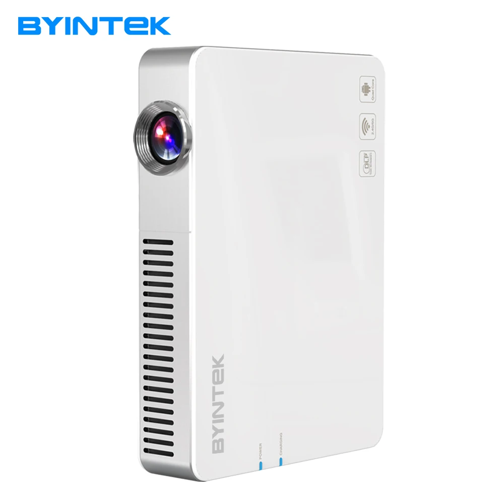 Byintek MD316HB Smart 3D HD 1080 P Android Bluetooth AirPlay Miracast DLP HDMI VGA USB удобный карманный светодиодный