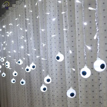 

lyfs 3.5m 96 leds lampada led eyeball Fairy Lights LED Curtain String Lights Indoor Party Decor led strip