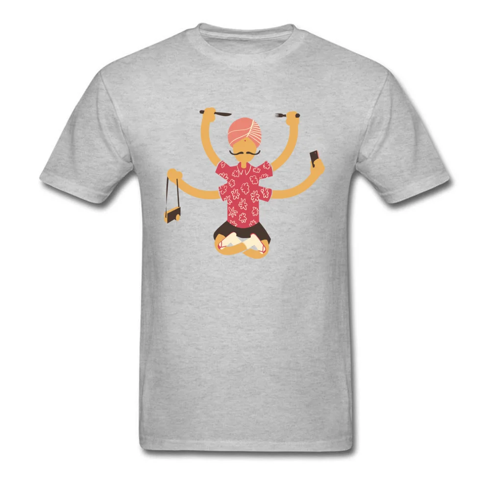 Tourist T Shirt 2018 Popular O-Neck Summer Short Sleeve 100% Cotton Men's T Shirts Funny Tee-Shirts Drop Shipping Tourist grey