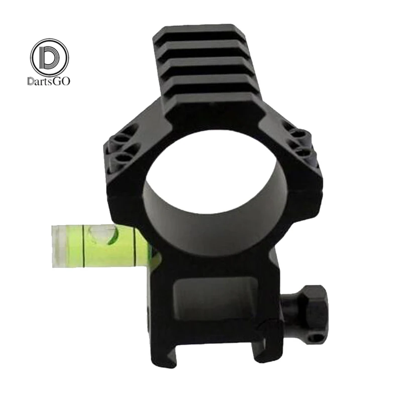 

DDartsGO Outdoor Hunting Tactical Scopes Accessories Rifle Scope Mount 25.4mm/30mm Ring Bubble Level Picatinny Weaver Rail