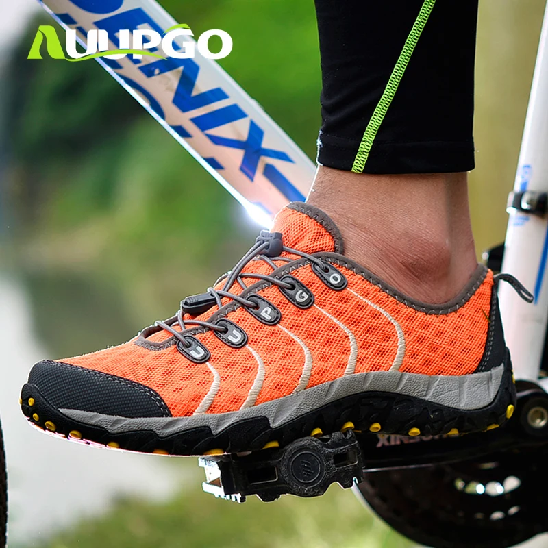 

Non-lock road bike cycling shoes MTB mountain bike shoes men women Lovers ultralight breathable non-slip Outdoor sports shoes