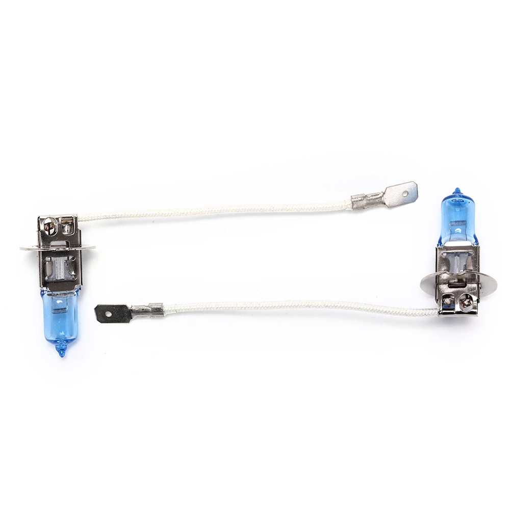 DC 12V H3 Car Light Headlight Bulbs Car Xenon Halogen Bulb 55W/ 100W Auto Light Bulb Cars Fog Halogen Bulb 2pcs/lot