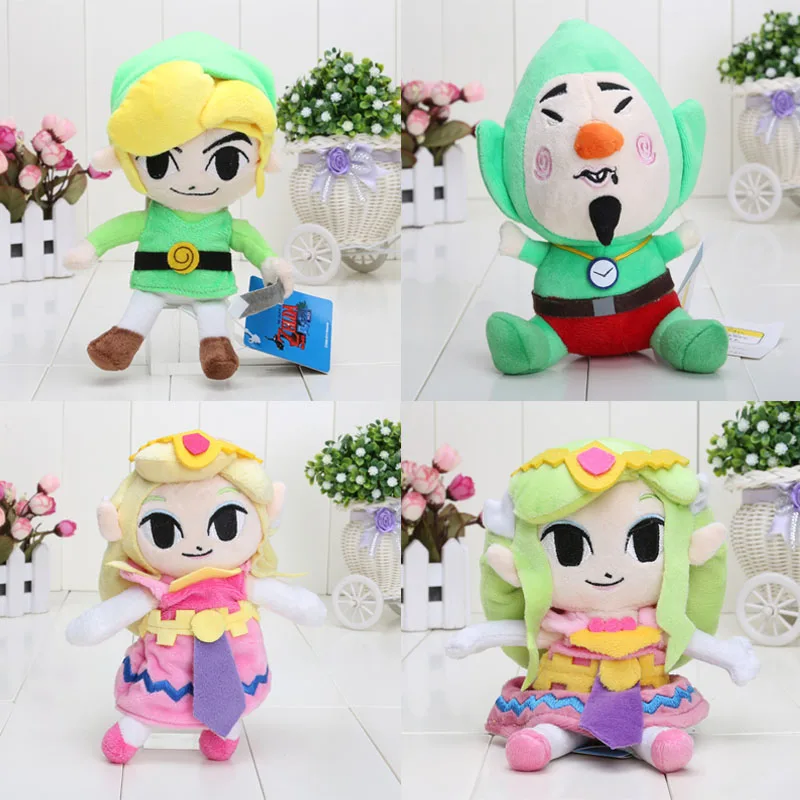 18 20cm The Legend of Zelda Link Princess Plush font b Toys b font Stuffed Dolls