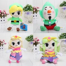 18 20cm The Legend of Zelda Link Princess Plush font b Toys b font Stuffed Dolls