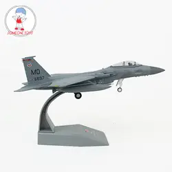 AMER 1/100 масштаб USAF F-15A F15 Истребитель Eagle литье под давлением Военная металлическая модель самолета игрушка для коллекции/подарок
