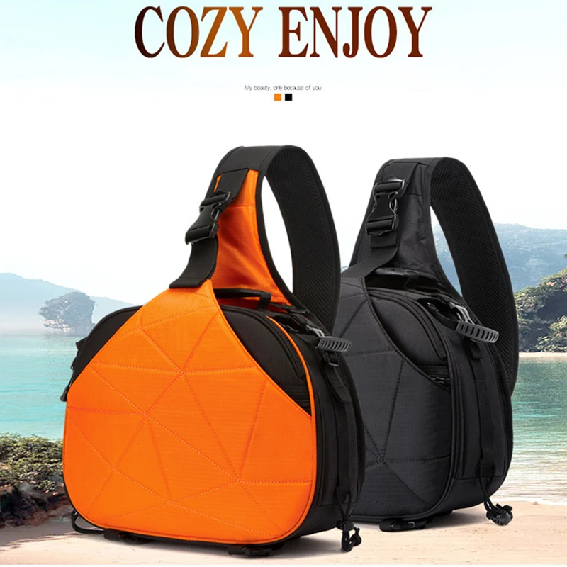 

Upgrade Large Capacity Triangular Camera Video Bag DSLR Waterproof Backpack Anti-shock Rucksack Photo Mochila for Nikon Canon