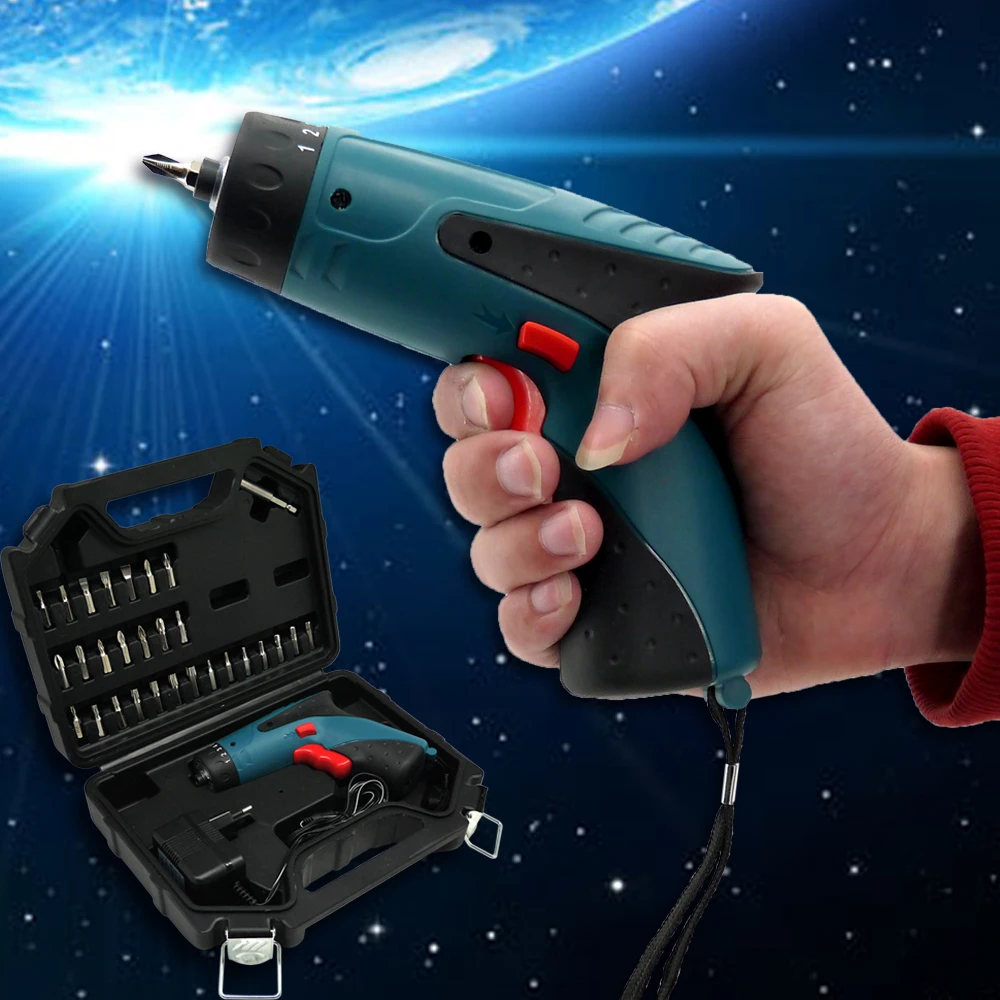 East 3.6V Cordless Screwdriver Battery Operated Electric Drill Household DIY Tools Home Electric