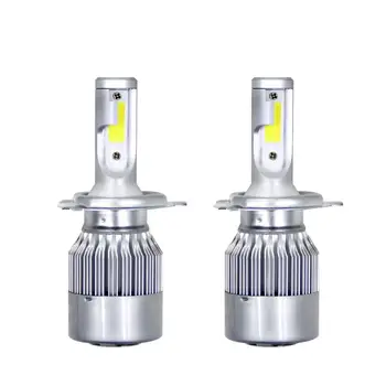 

Hot 2PCS H4 HB2 9003 C9 Car LED Headlight Waterproof Super Bright Car LED Bulb Kit