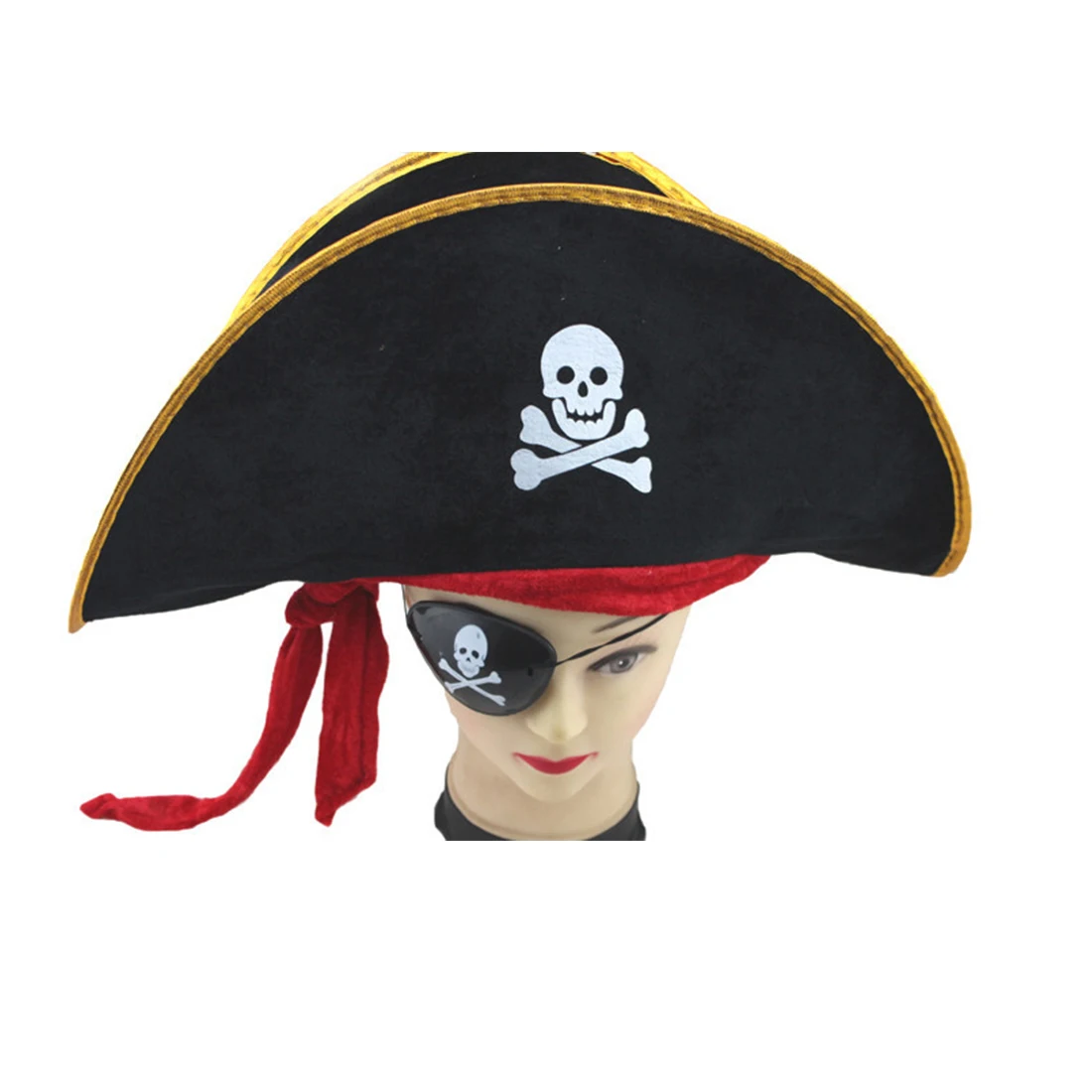 Buy Hot Sale Halloween Accessories Skull Hat Caribbean