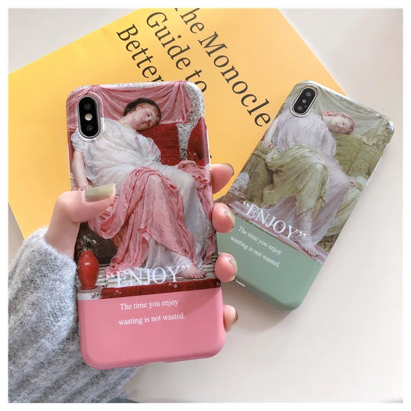 Винтажный художественный чехол для телефона с рисунком &quotКартина маслом&quot iphone