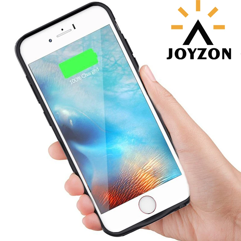 Joyzon Новый 5000/7200 мАч Батарея Зарядное устройство чехол для iPhone 6 plus 6S 7 8 плюс