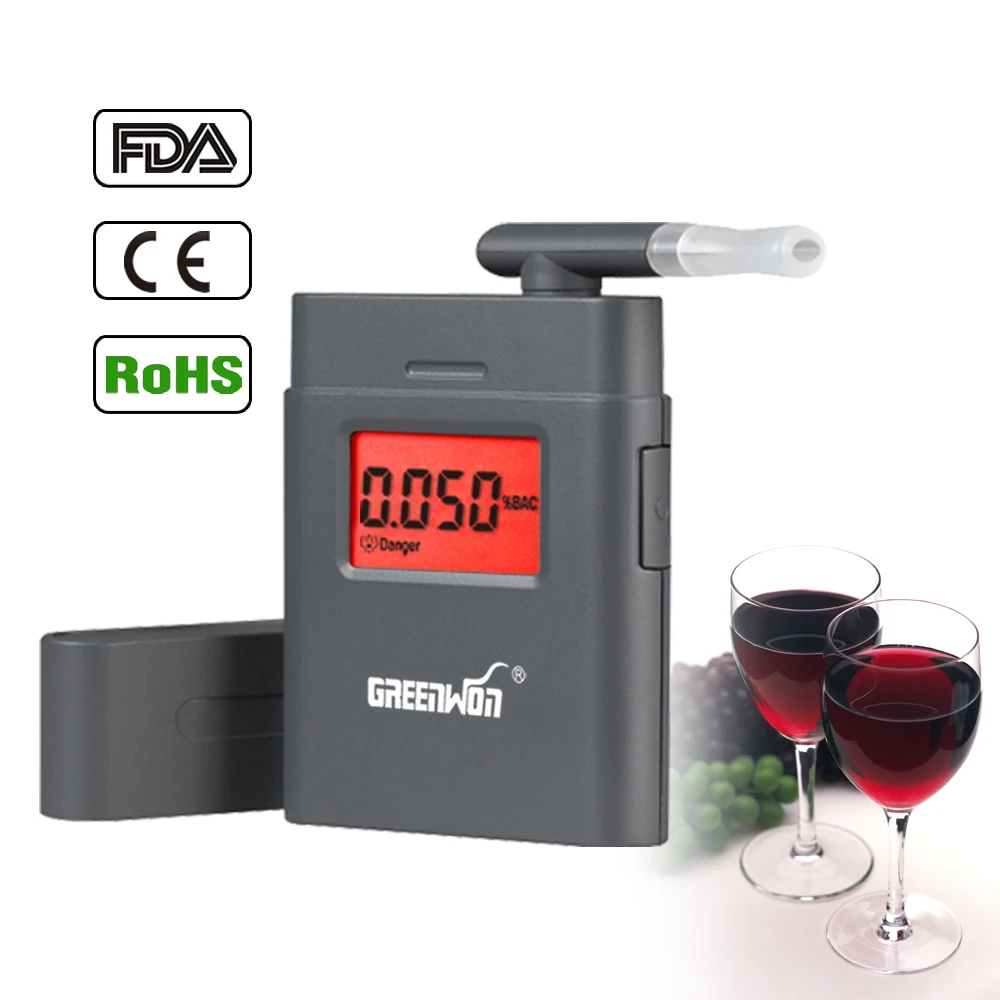 2017 patent for new factory LCD digital breath alcohol tester driving