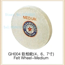 6 дюймов Стоматологическая Полировка фетровый диск-Средний колеса Полировочный диск для ювелирных изделий, ювелирное гравировочное колесо