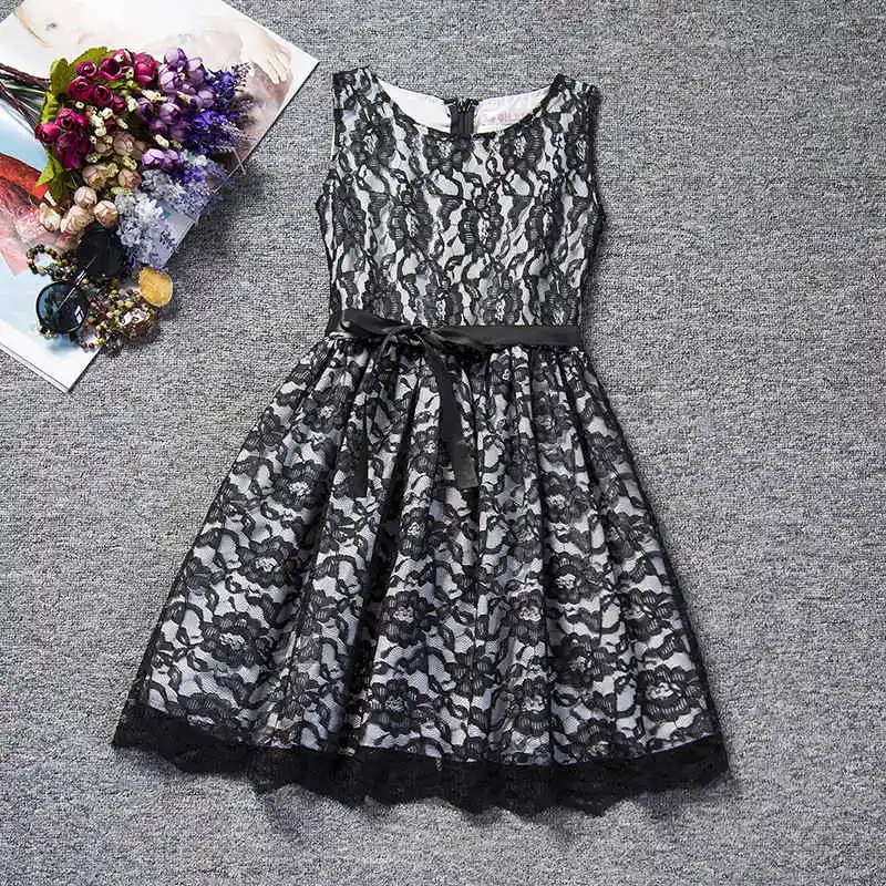 

Summer Toddler Kids Baby Girls Dress Sleeveless Cute Princess Party Pageant Dresses School Daily Casual Dress for Girls