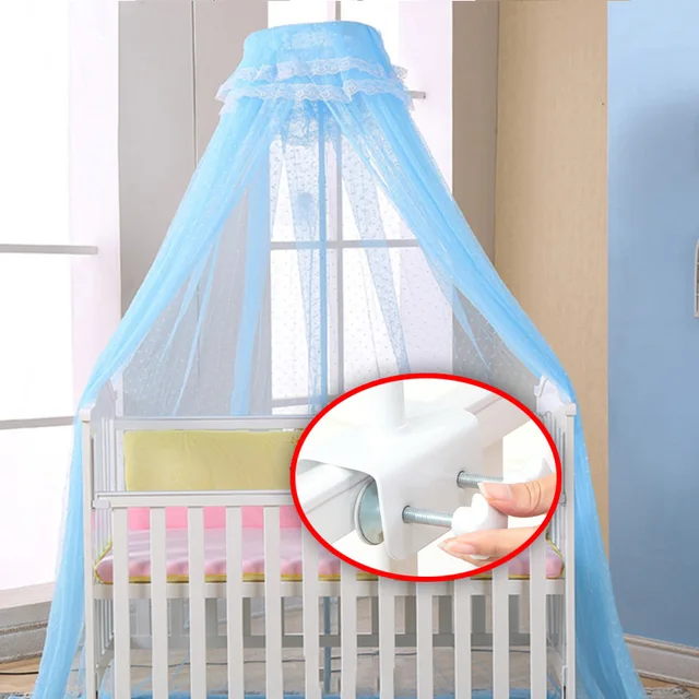 Summer Baby Crib Netting Mosquito Net Crib Canopy Netting Bed Canopy