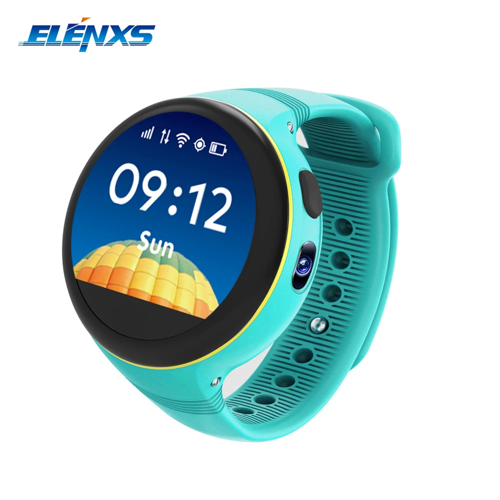 S668 круглый Экран Смарт часы Дети gps/LBS/gps Multi позиционирования sos вызов IP54
