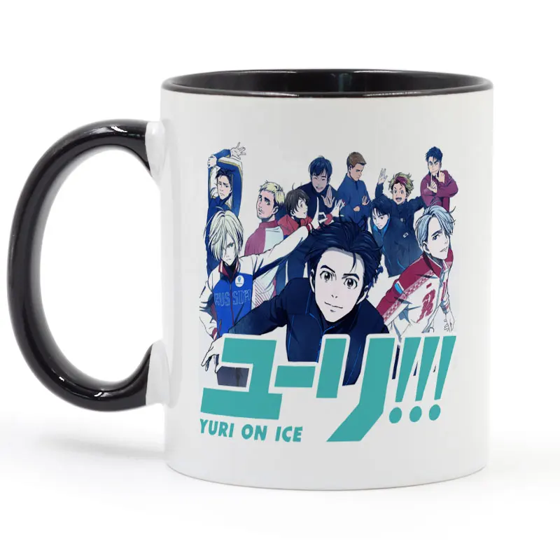 Yuri on Ice кружка для сравнения Кофе Молоко керамическая чашка креативные DIY подарки