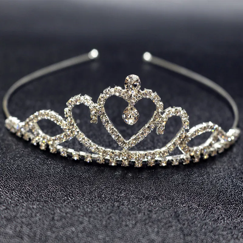 

Children's Performance Costumes Accessories Jewelry High-grade Crown Hair Brides Crown Tiara 180423-3