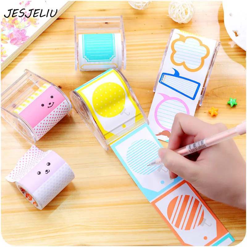 

Sticker Bookmark Marker Memo Flags Index Pad Tab Sticky Notes Dispenser