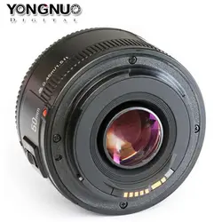 YONGNUO YN 50 мм F1.8 YN-50 объектив большой апертурой Авто фокус объектива YN 50 YN50 для Canon EOS DSLR камеры