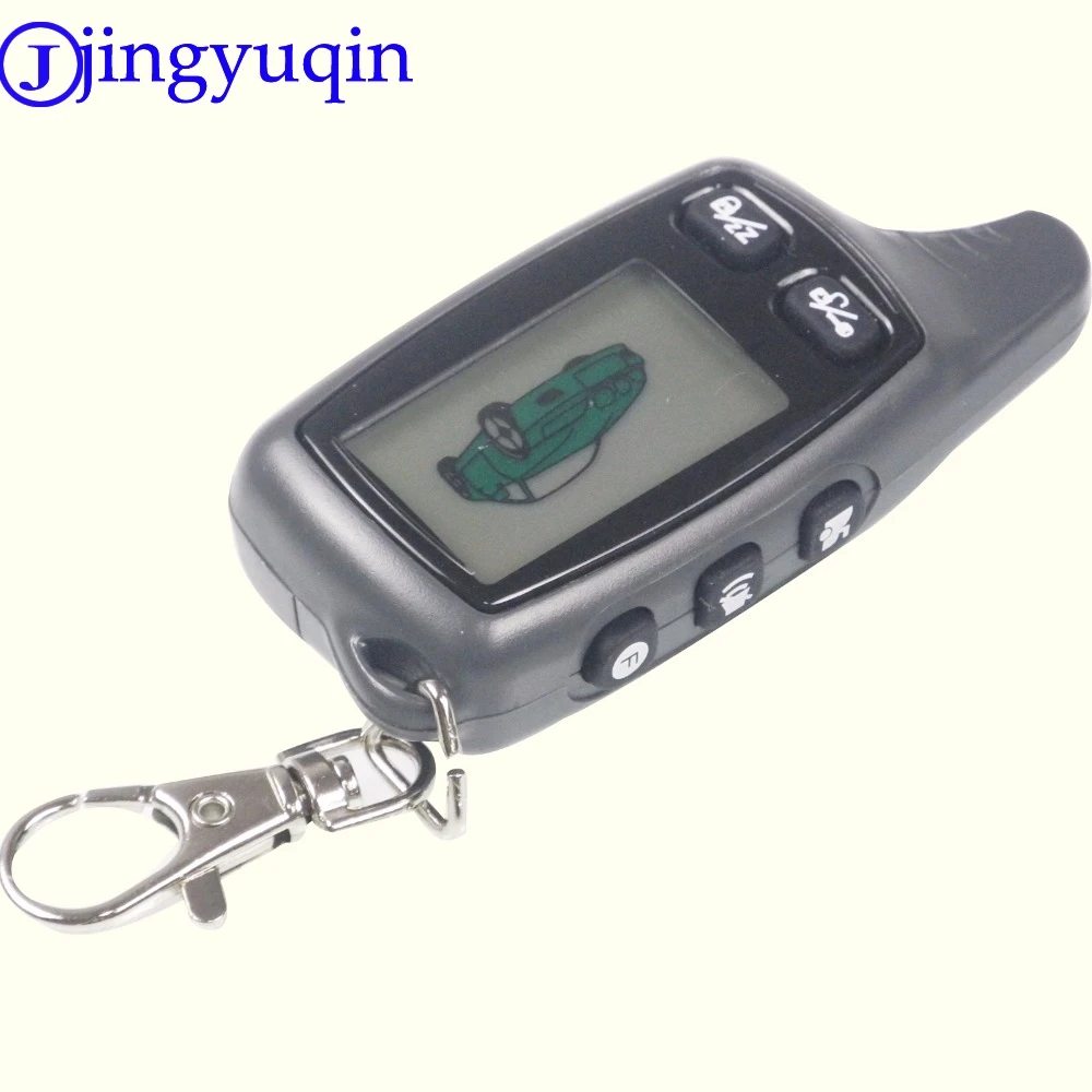 Jingyuqin 2-way LCD пульт дистанционного брелок для ключей Русская версия Tomahawk TW9030