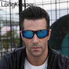 Бренд longkeperer классические дизайнерские мужские Поляризованные Женские квадратные солнцезащитные очки gafas de sol для мужчин