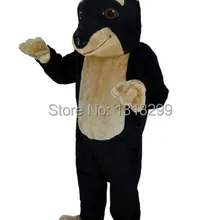 Талисман собака добермана костюм талисмана нарядное платье Пользовательские праздничный карнавальный костюм тема Карнавальный Костюм-маскот