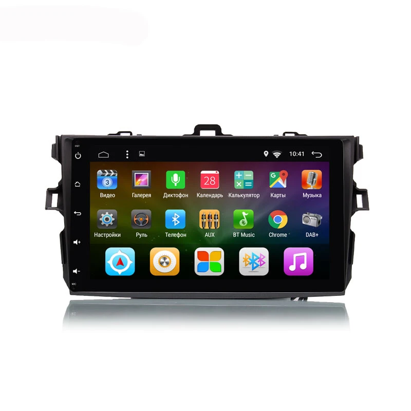 Top SMARTECH 9 Inch IPS 2 Din 8 Core Android ST7851 Car DVD Player GPS for Toyota Corolla 2007 2008 2009 2010 2011 Car Radio Stereo 4