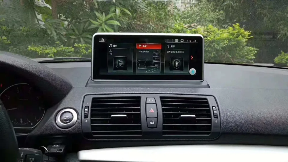 Discount JSTMAX 10.25" Android 9.0 PX6 Car GPS Navi Stereo For BMW E81 E82 E87 E88 6-Core CPU 4+32G RAM IPS Screen Multimedia Player 4