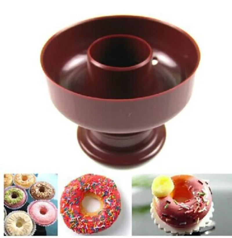 

Plastic Light weight Donut Maker Dispenser Deep Fry Donut Mould Easy Fast Portable Arabic Waffle Doughnut Gadget Drop Shipping