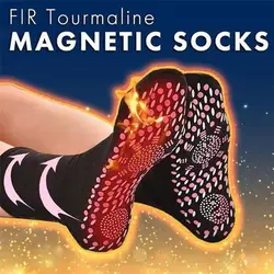 Новые Самонагревающиеся лечебные носки турмалин для магнитной терапии удобный и дышащий массажер зимние теплые носки для ухода за ногами