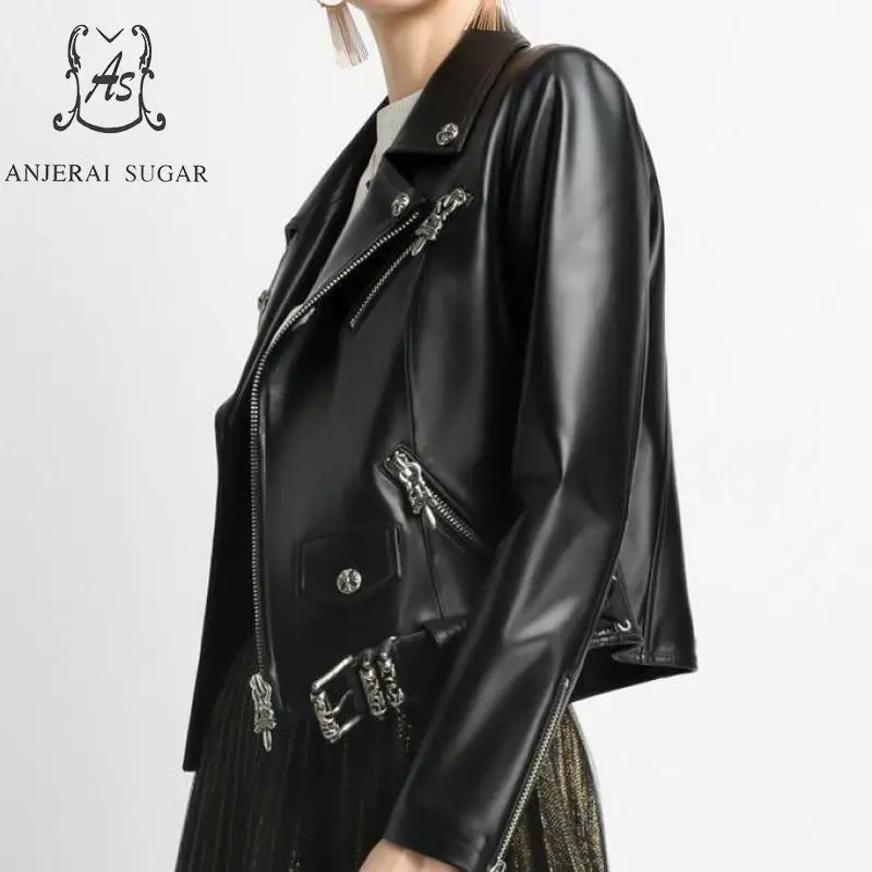 2018 8XL 7XL big size Brand PU Leather Jacket Men Autumn