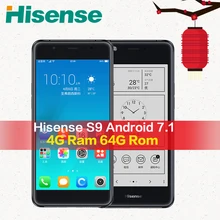 Global Hisense 4G LTE mobile phone S9 A2 Pro Cell 64G ROM Double Screen celular Smartphone 4G LTE Dual Screen cellular Phone