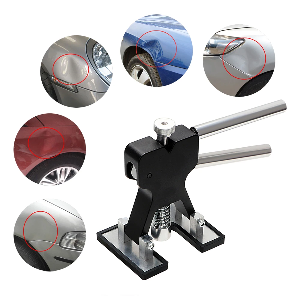 

PDR Toolkit Car Dent Removal Puller Auto Care Accerssories Dent Repair Tools Tabs Dent Lifter Hand Tool Set
