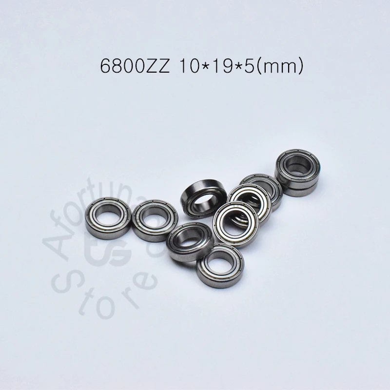 6800ZZ 10*19*5 (мм) 10 штук Бесплатная доставка подшипник ABEC 5 6800 конический роликовый