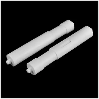 

3x Plastic Hotel Bathroom Telescopic Toilet Paper Replacement Roller White