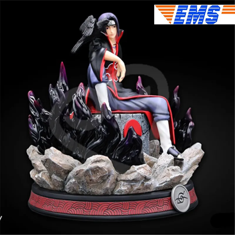 

Statue NARUTO Uchiha Sasuke Sitting Bust MS-Z Series Akatsuki Full-Length Portrait GK Action Figure Collectible Toy P1018
