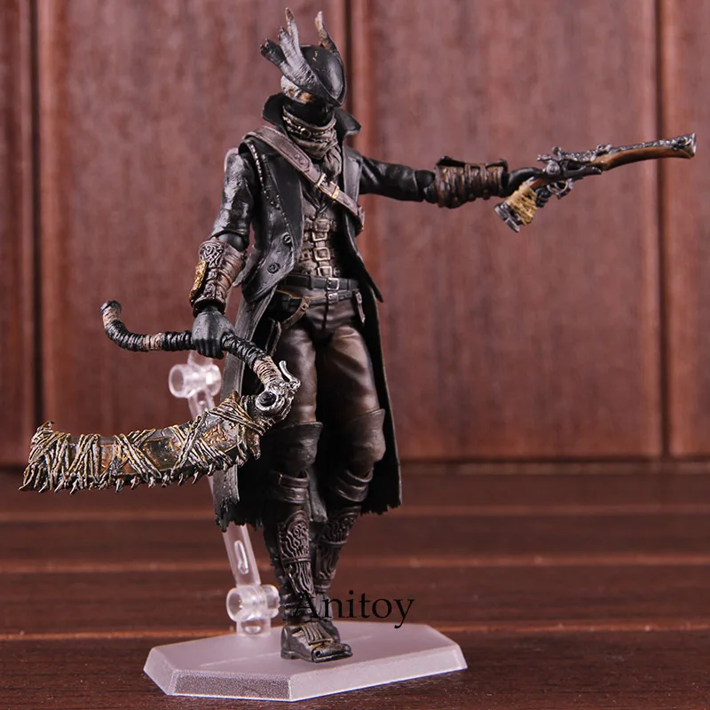 Figma 367 Bloodborne фигурка охотника ПВХ Аниме Фигурки Коллекционная модель игрушки