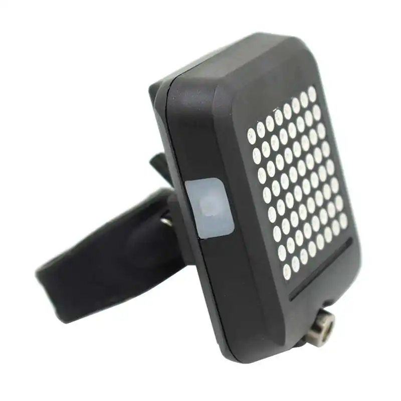 WasaFire велосипедные фары Mini 64 LED USB Перезаряжаемый умный тормозной проекционный