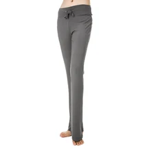 SZ-LGFM-Modal Yoga Pants Trousers Fitness Meditation For Women-Dark Grey,M
