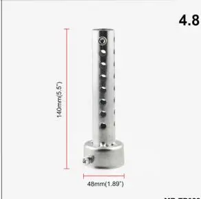 Новая мотоциклетная обувь выхлопной глушитель выхлопной трубы дБ убийца глушитель звук выхлопной трубы для Kawasaki ZZR600 Z900 Z650 VERSYS 1000 вулкан S 650cc Z750 Z750S - Цвет: B-140x48mm