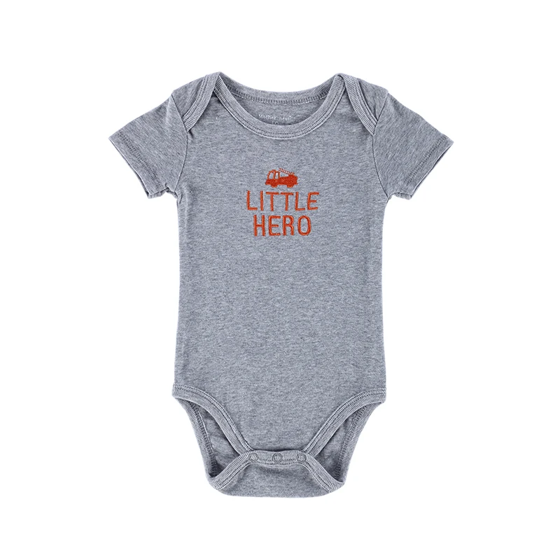 Summer Kids Newborn Boys Girls Bodysuit 100 Cotton Baby Clothes Long