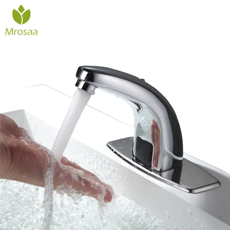 

Automatic Inflared Sensor Faucet Bathroom Sink Water Saving Inductive Electric Water Tap Mixer Touchless Coldwater Sensor Faucet