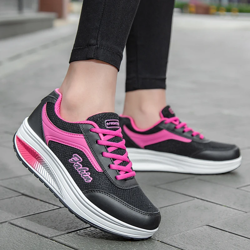 

ZHENZU Female Breathable Mesh Running Shoes Sport Shoes Woman Sneakers Women Ladies Walking chaussure femme Size 35-40
