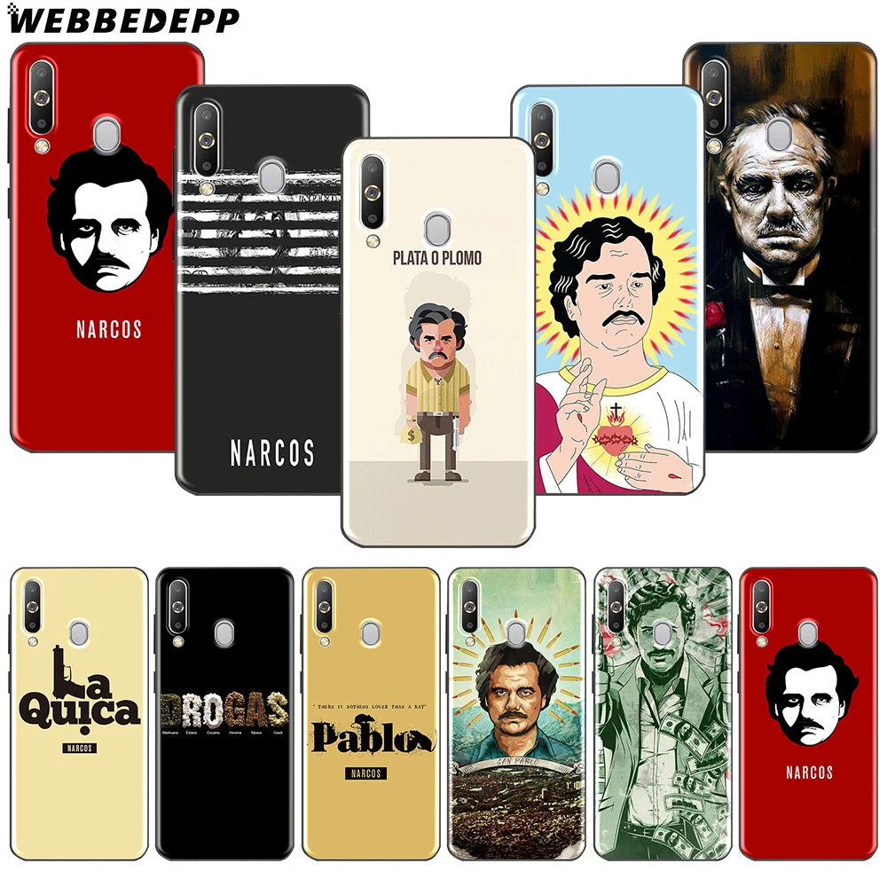 

WEBBEDEPP Narcos TV series Pablo escobar Soft TPU Case for Samsung Note 10 Plus A10S A20S A30S A40S A50S A60 A70 M10 M20 M30