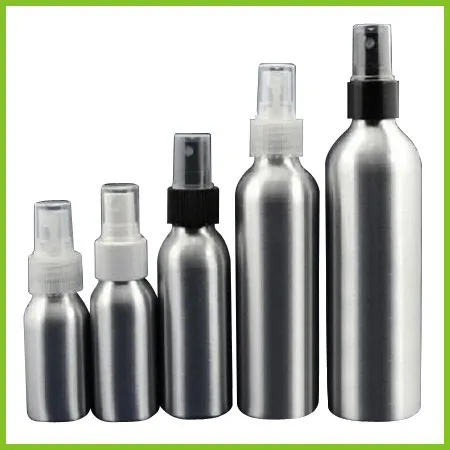 aluminum bottle with mist spray