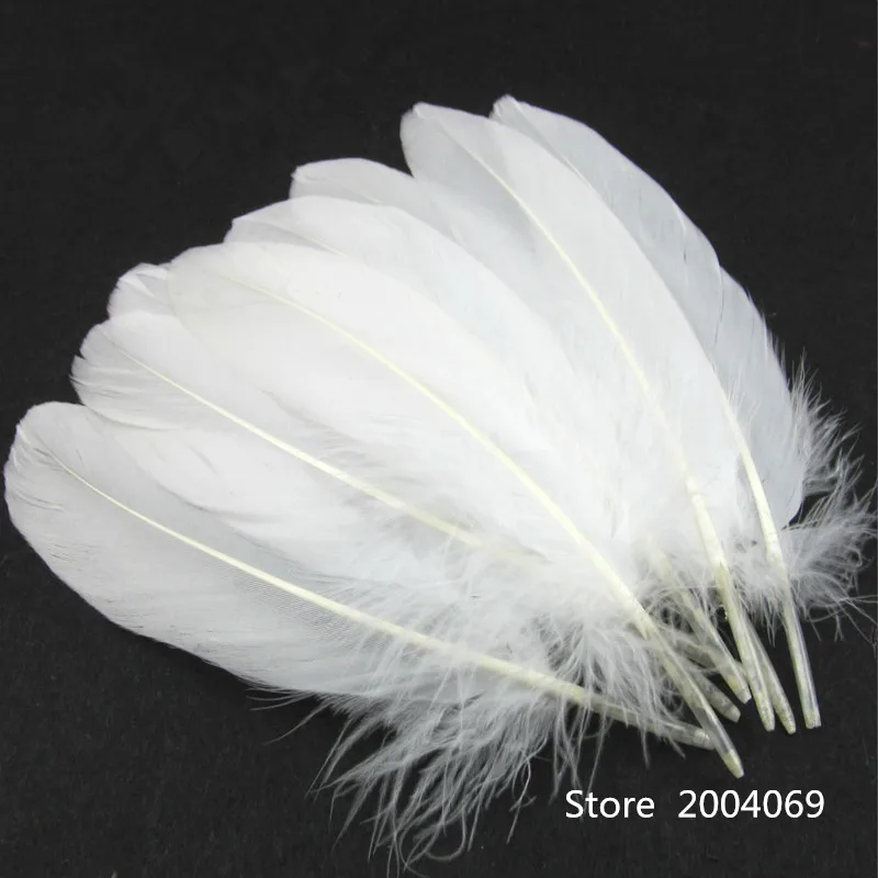 

500 pcs Per Set Goose Feathers Home Celebrity Decoration15-20cm 6-8 Inch Accessory plume