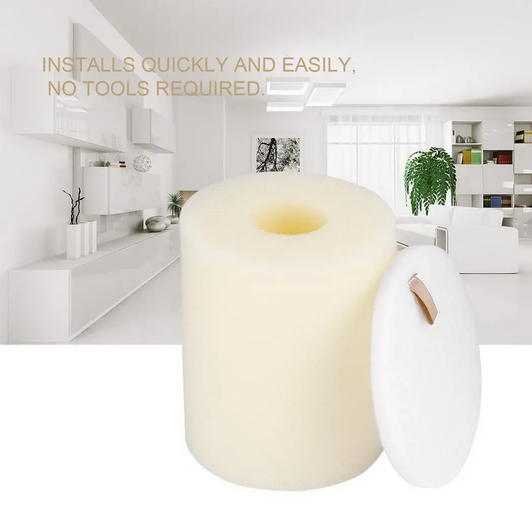 

Washable Reusable For Shark Sweeping Robot Foam Felt Appliances Practical Home Beige Filter 164g Set Black