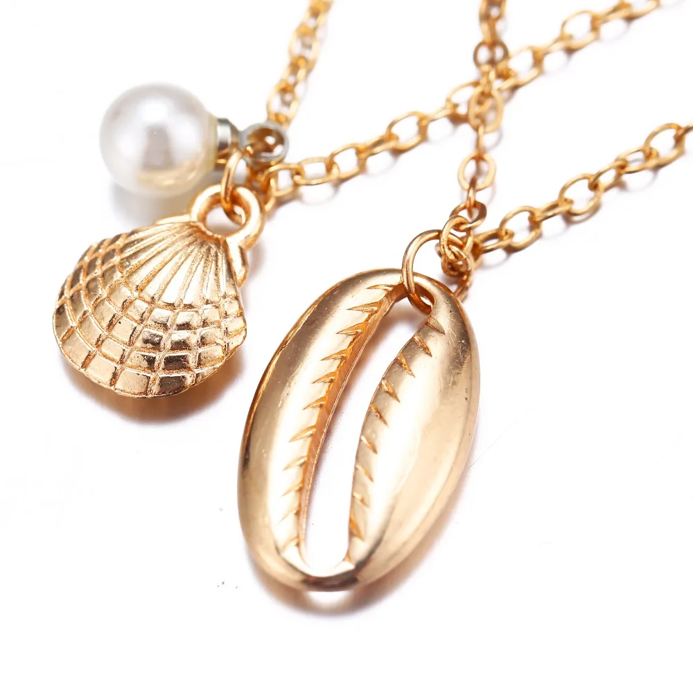 Buy 17KM New Fashion Seashell Pendant Necklaces For