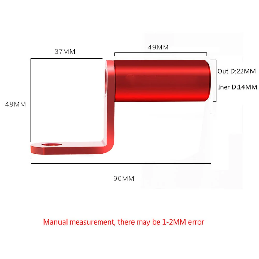 Мотоциклетная фара заднего вида с креплением на зеркало|Кронштейн фары| |